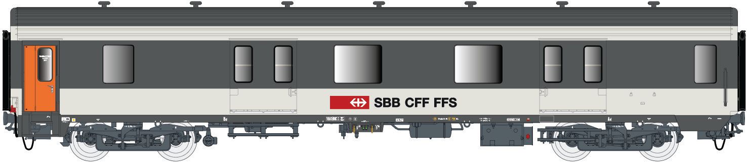 37001AC SBB Corail Packwagen MC76 Ep.5 AC