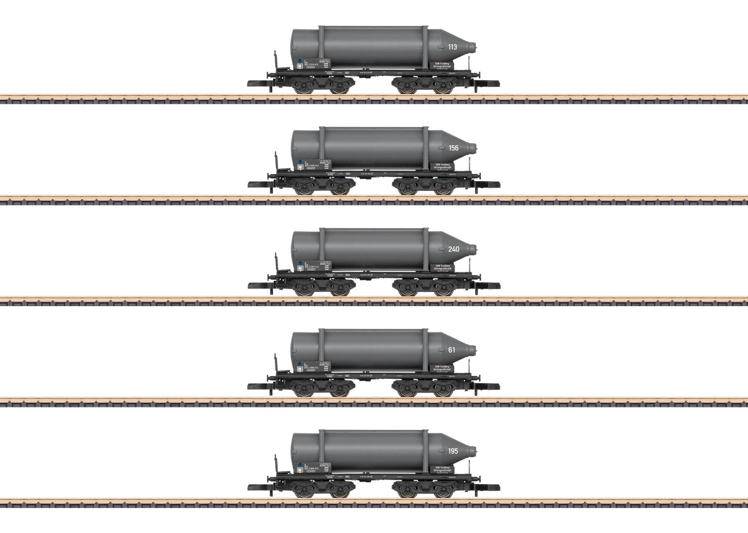 Märklin 82092 Carbid-Flaschenwagen-Set
