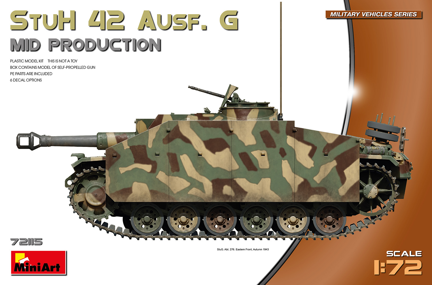 72115 StuH 42 Ausf. G MID PRODUCTION