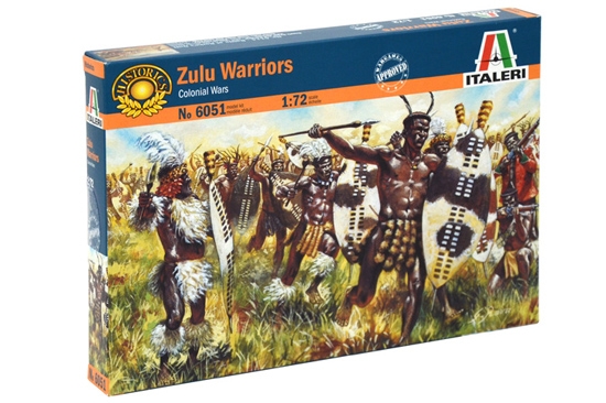 Italeri 6051 Zulu Wars - ZULU Krieger