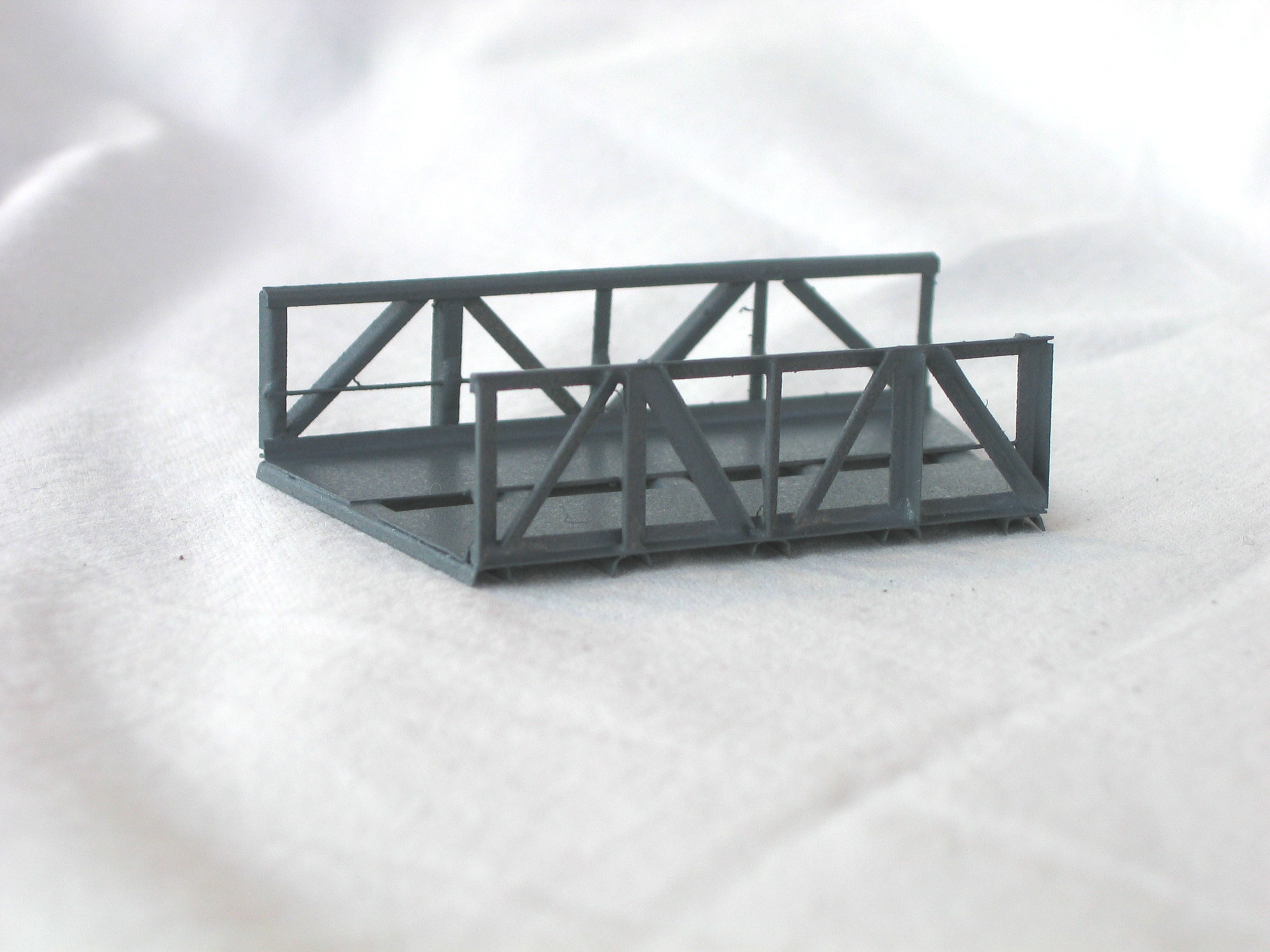 Hack RZB Kurvenelement R=145mm, 22,5°, grau