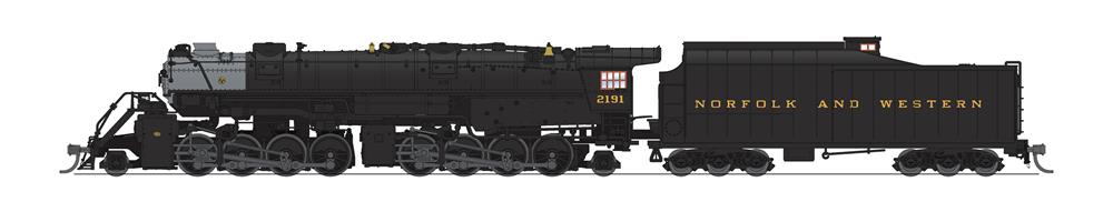 7220 N&W Dampflok Y6b 2-8-8-2 #2191