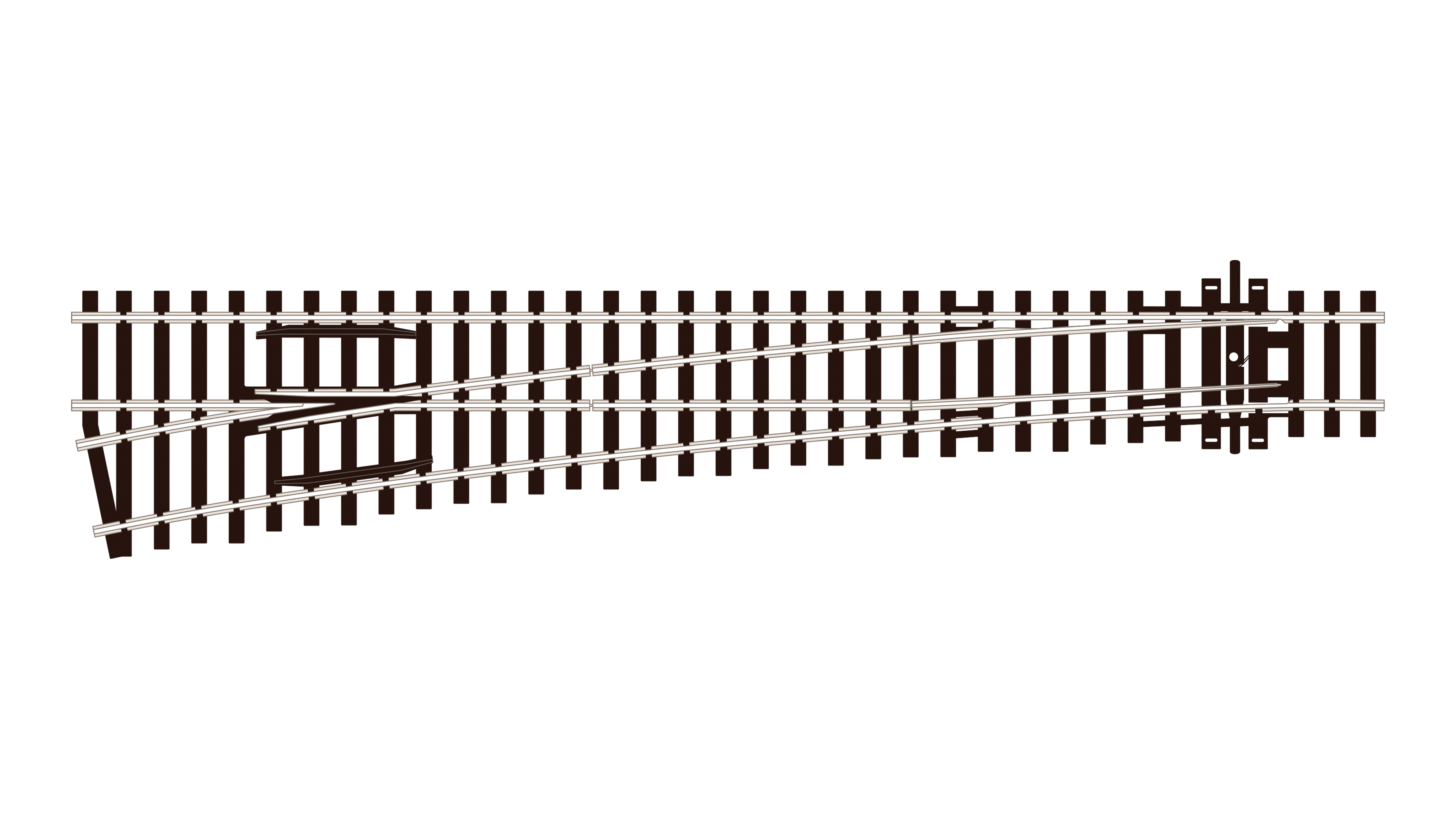 SL89 Weiche links großer Radius (1)
