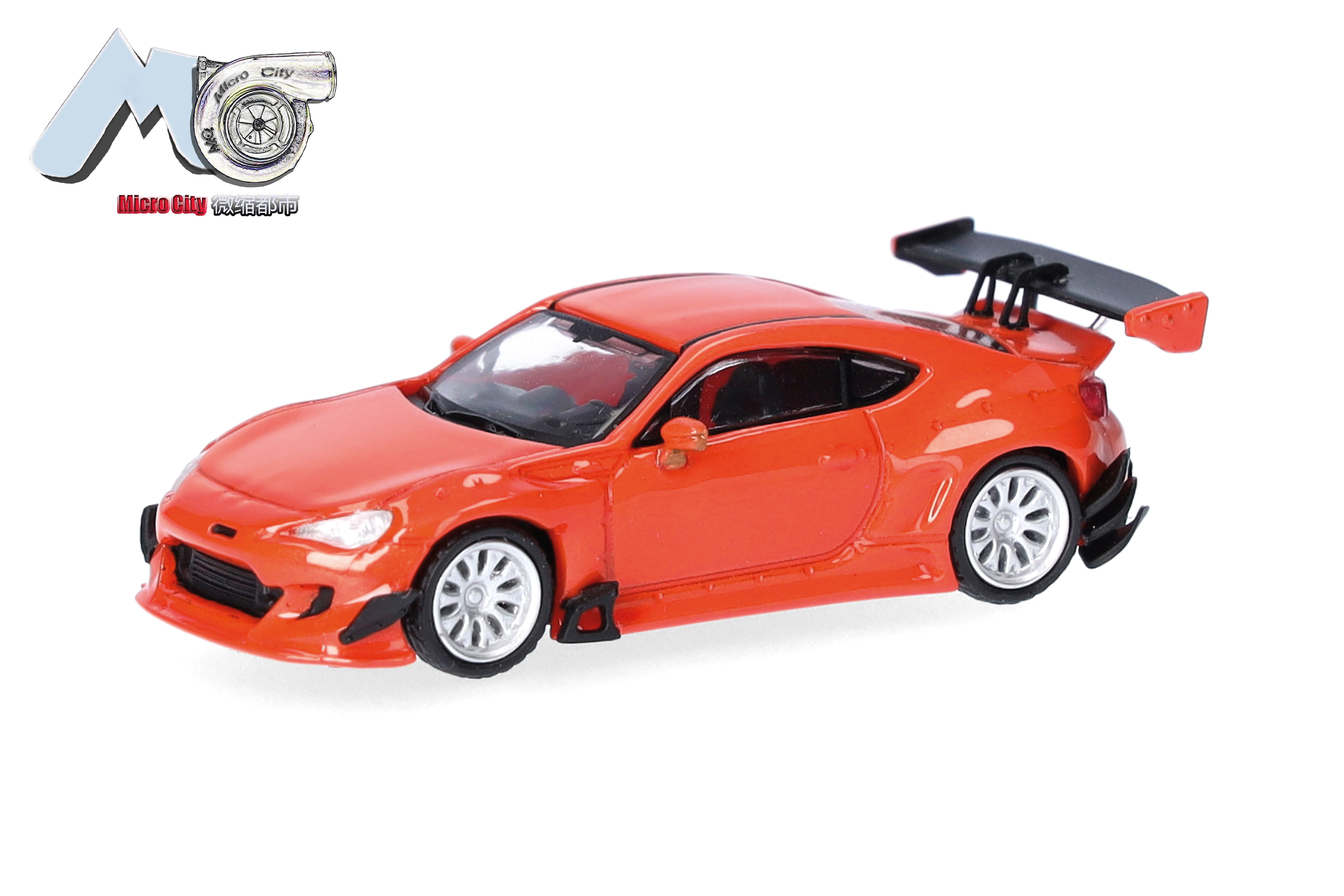 87MC000069 MicroCity: Toyota GT86 orange