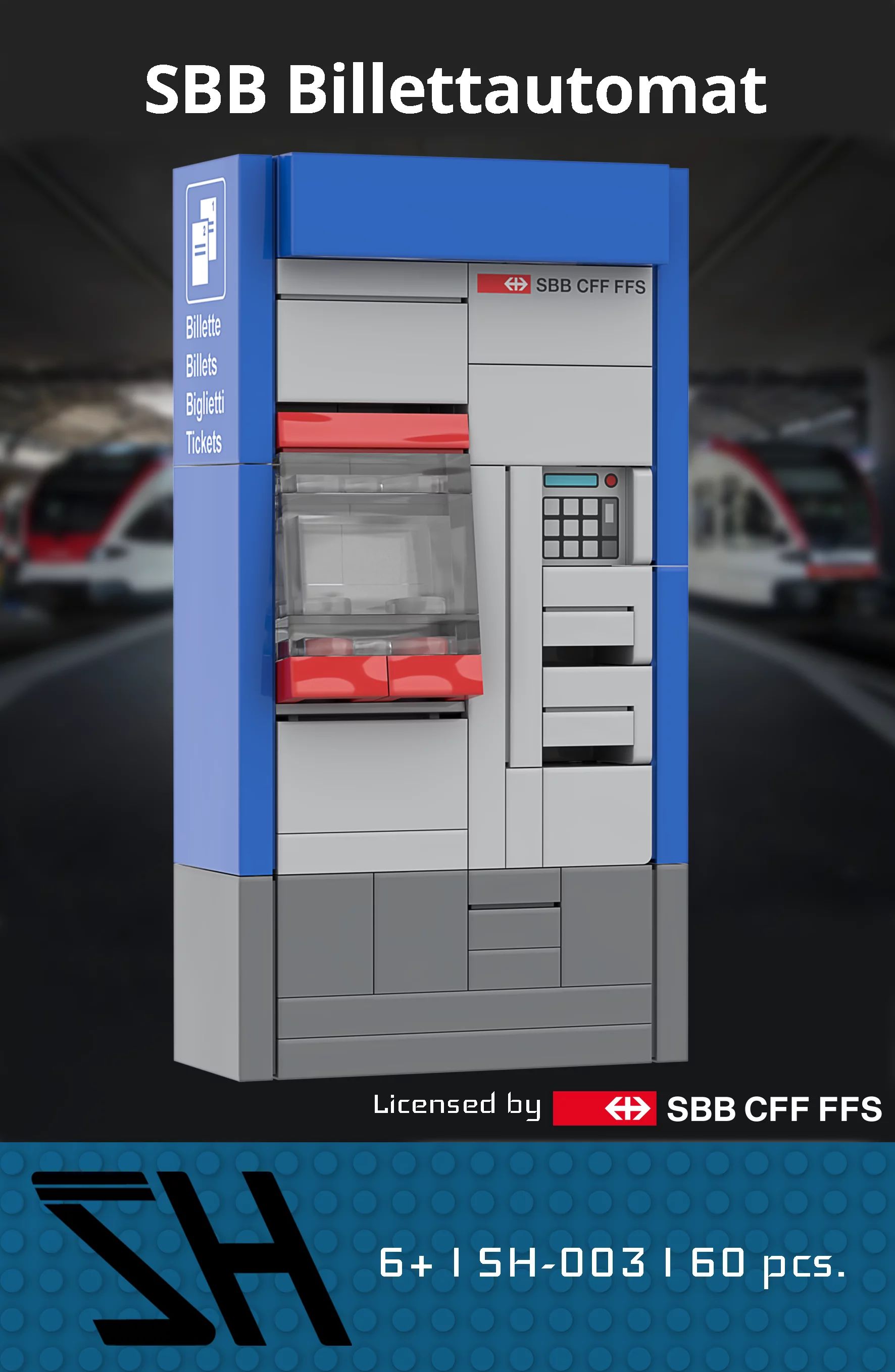 STONE HEAP SH-3003 SBB-Billetautomat