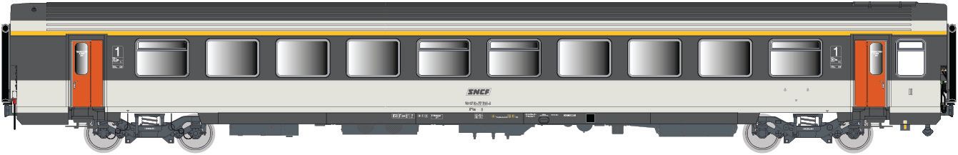 40607 SNCF Corail Personenwagen A10rtu Ep.4