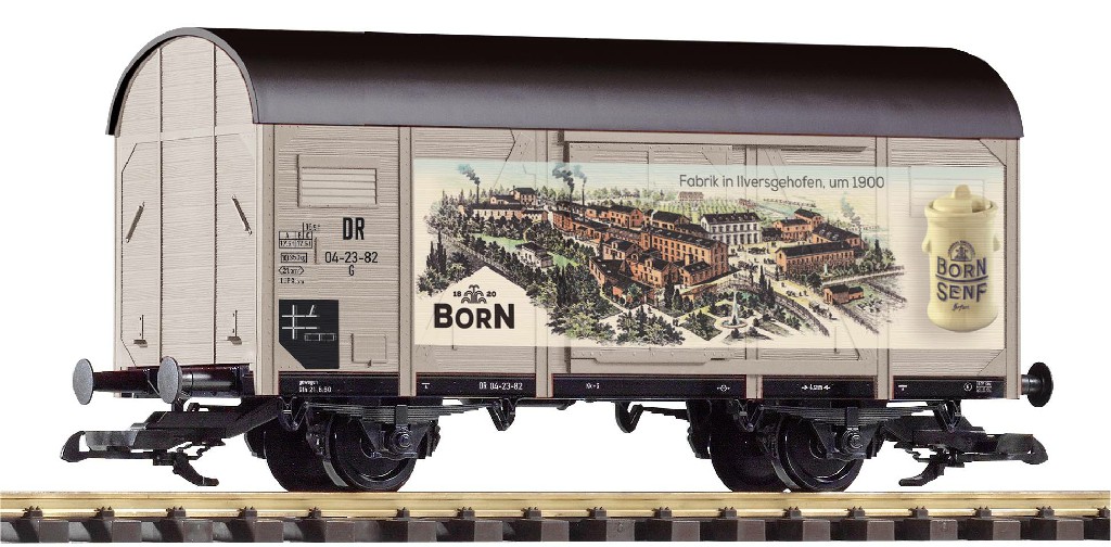 Piko 37965 DR Born gedeckter Güterwagen Ep.3