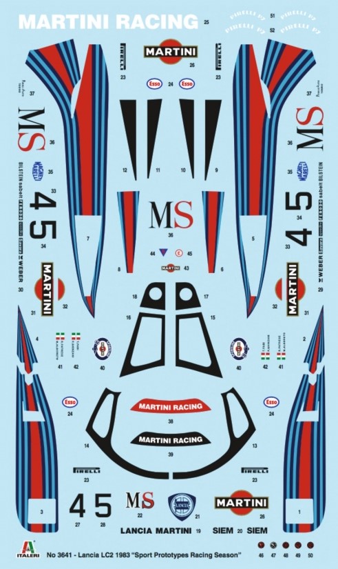 Italeri 3641 Lancia LC2