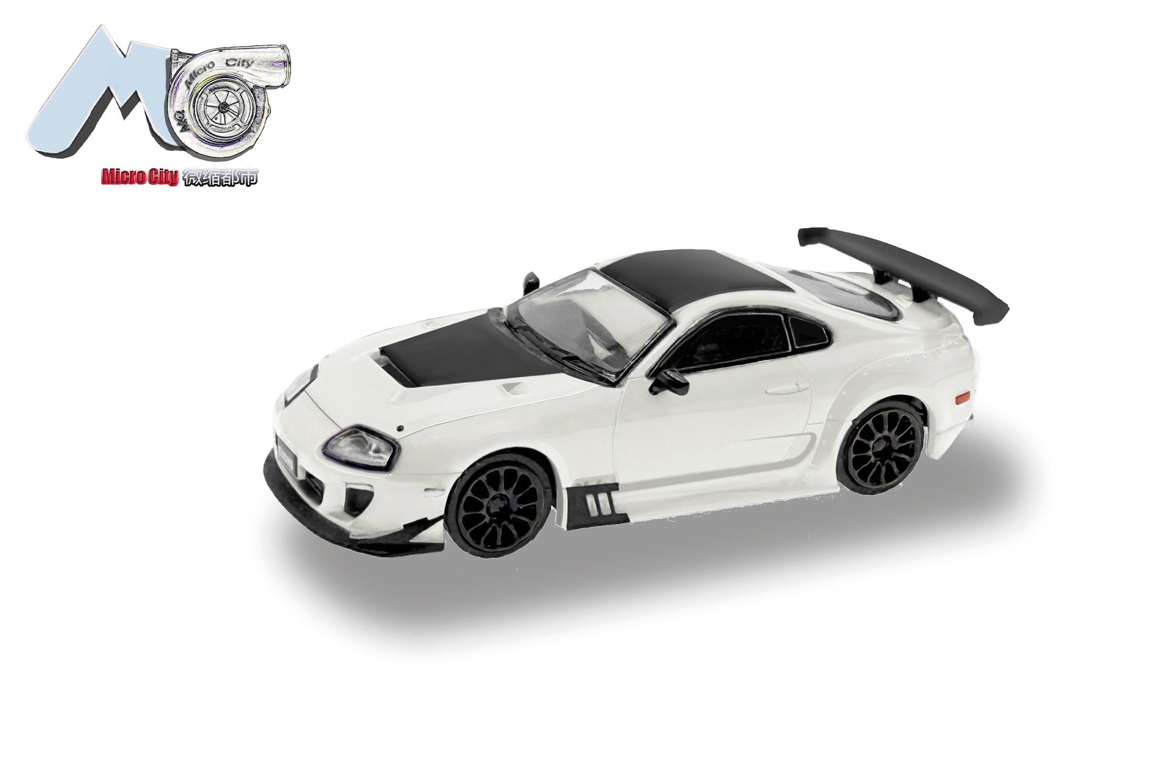 87MC000029 MicroCity: Toyota Supra weiß