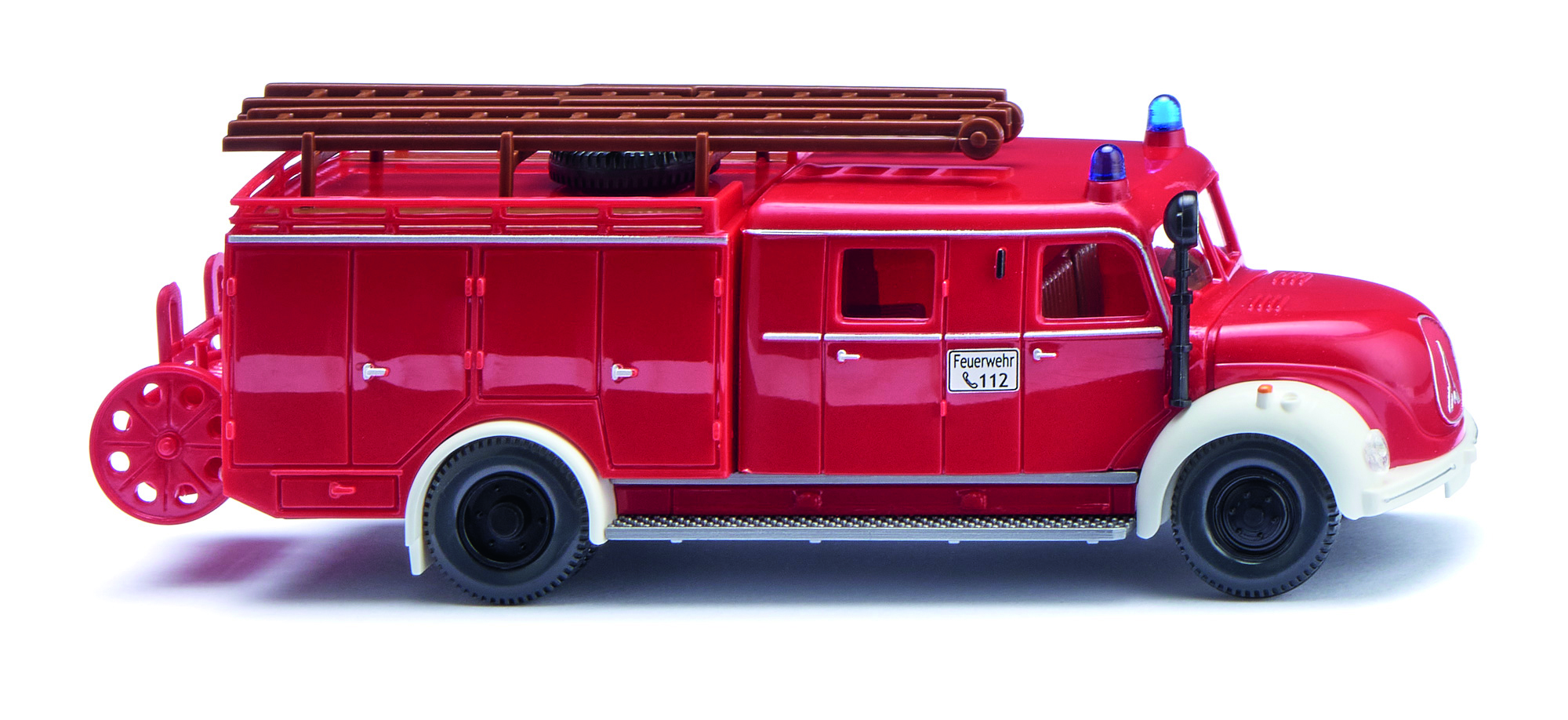 086397 Magirus Rundhauber LF16 FW rot/weiß