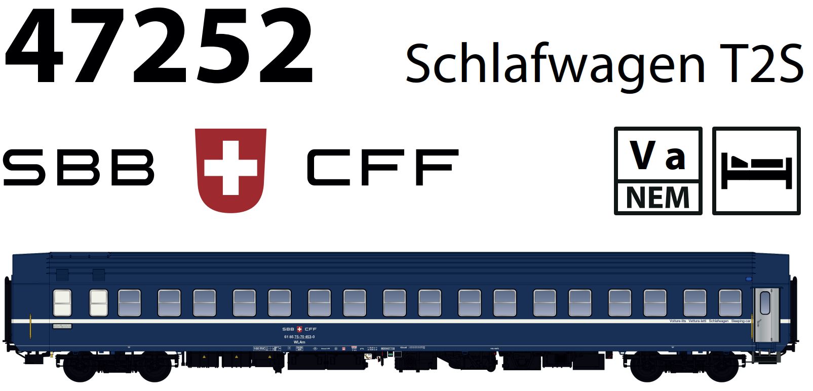 47252 SBB Schlafwagen WLAm  Ep.4/5