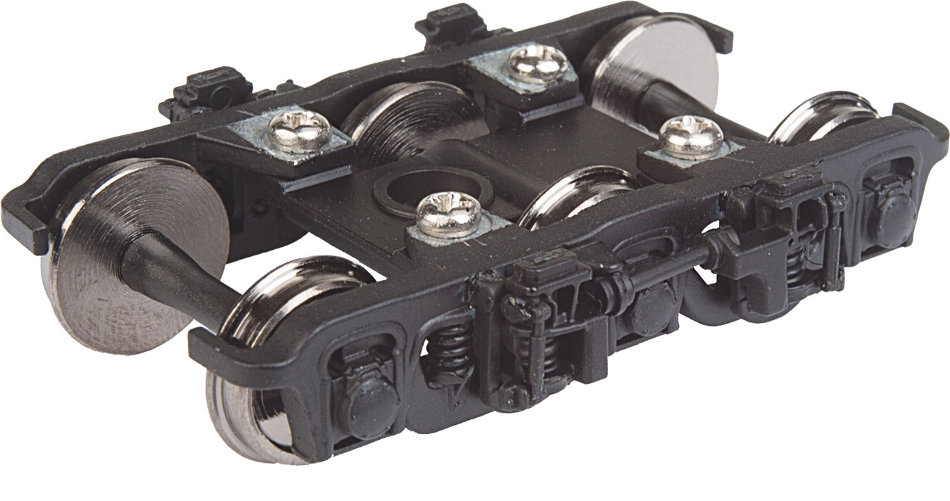 WalthersProto 2116 GSC Lt 6-whl ATSF Trk Blk