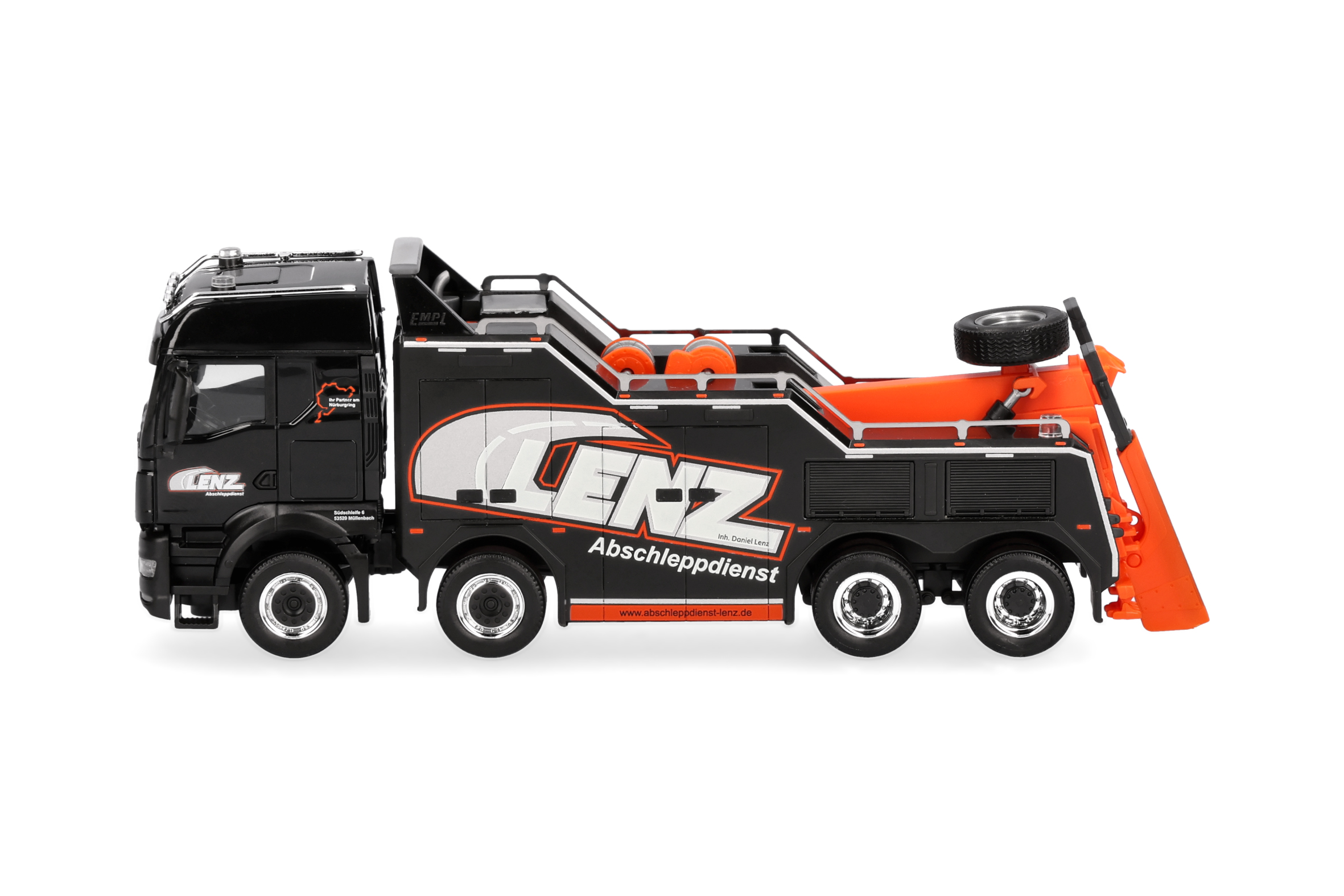Herpa 320634 MAN TGS TM Empl Bison Bergefahrzeug Lenz