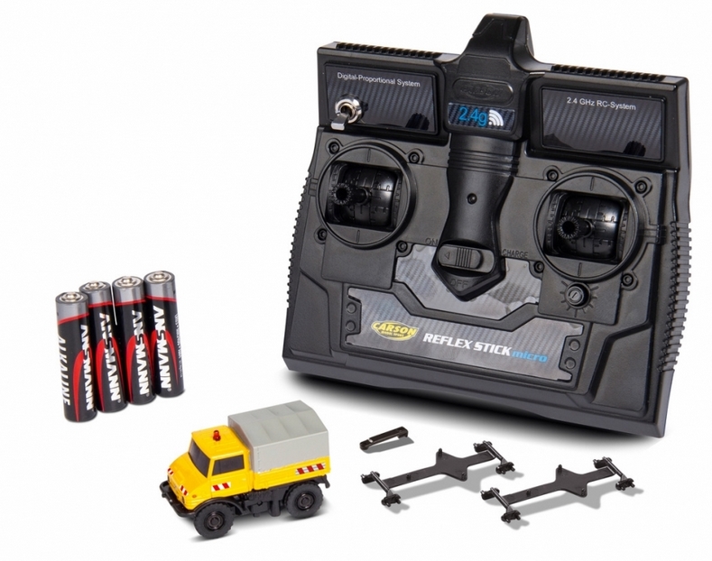 504146 2.4GHz RC: MB Unimog U406 Zweiwegefzg.