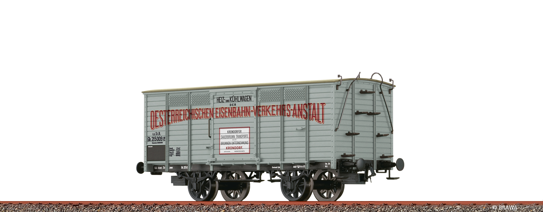 50976 k.k.St.B. ged. Güterwagen Gb "OEVA" Ep.1