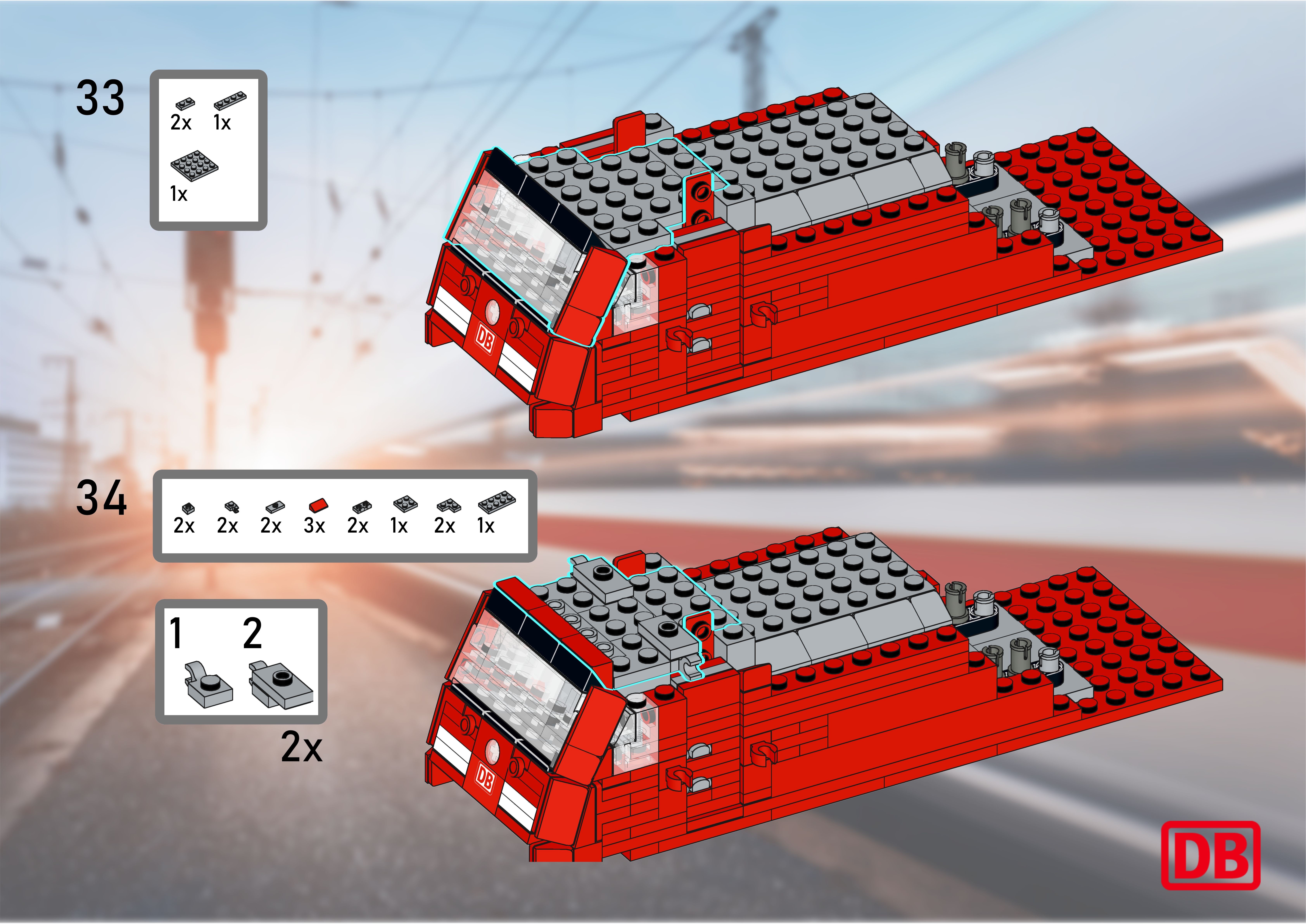 SH-006 DB BR E-Lok 146.2,185,185.2, 3 in 1 Set