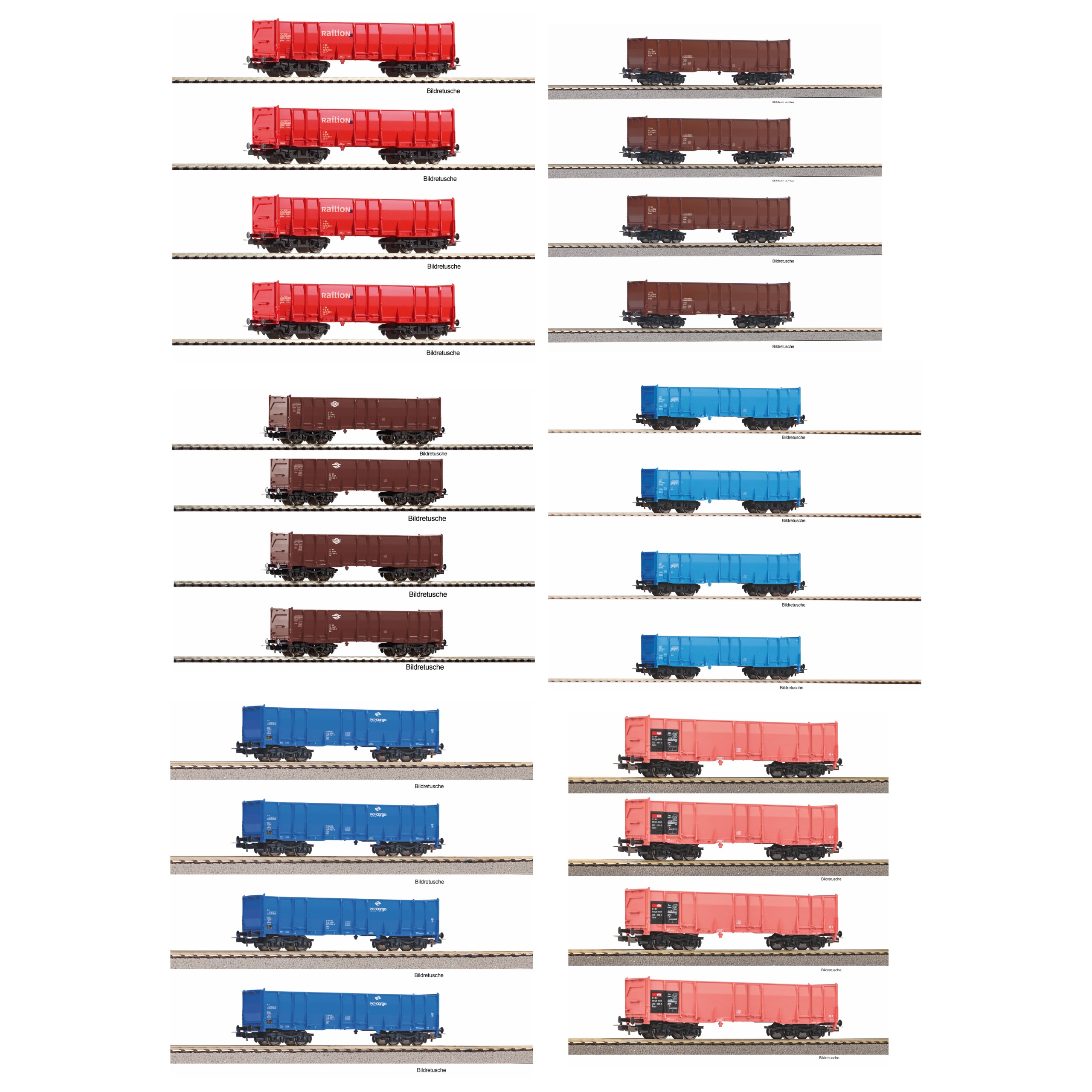 98559 Eaos Wagenpaket 24-tlg. Ep.5/6