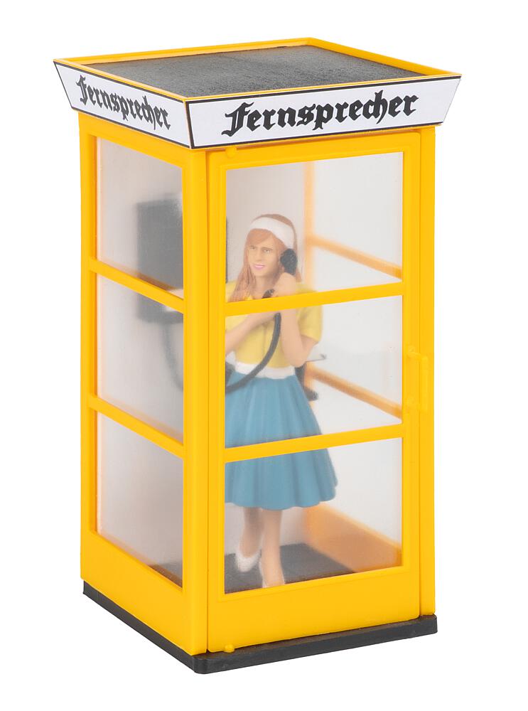 333231 Telefonzelle mit Figur