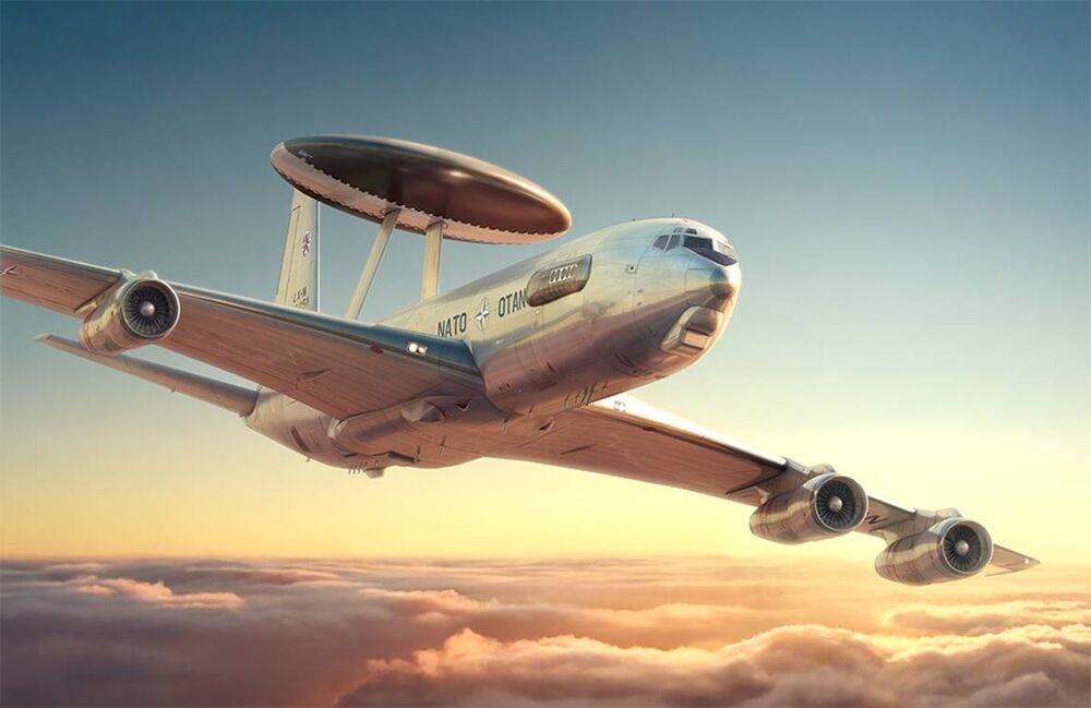 345 Boeing E-3 Sentry AWACS