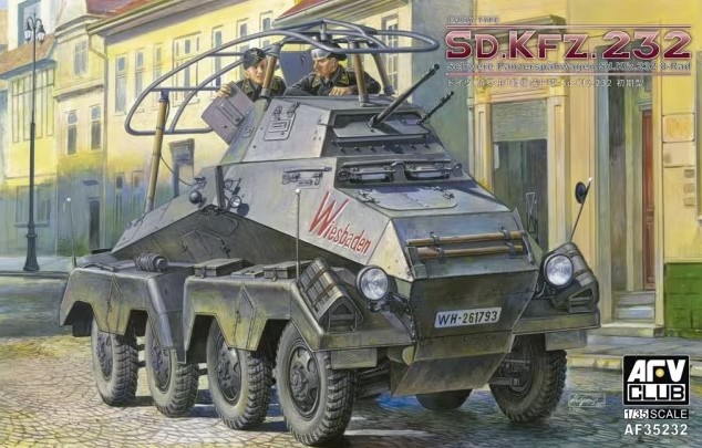 AF35232 Early Sd.Kfz.232  8RAD EARLY