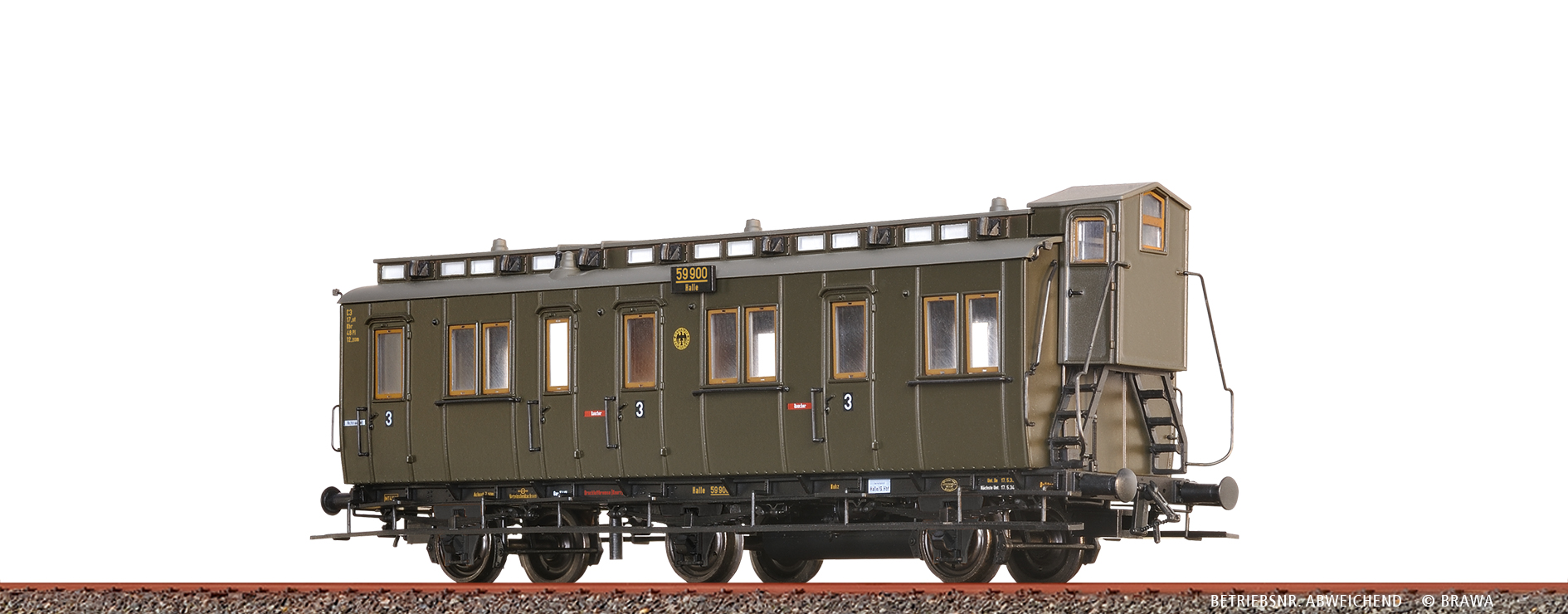 Brawa 45495 DRG Personenwagen 3pr11-13 Ep.2