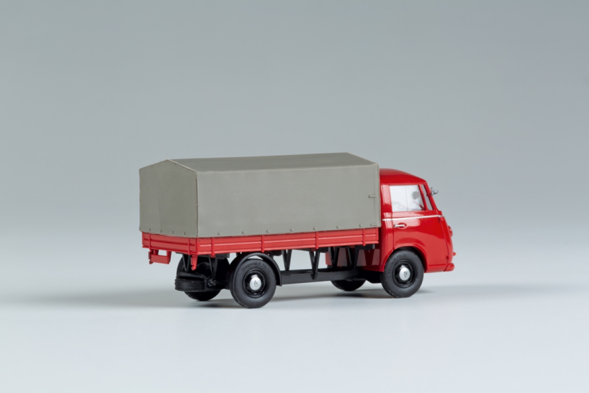 mini car 66022 Goliath Express 1100 Pritschen hellrot