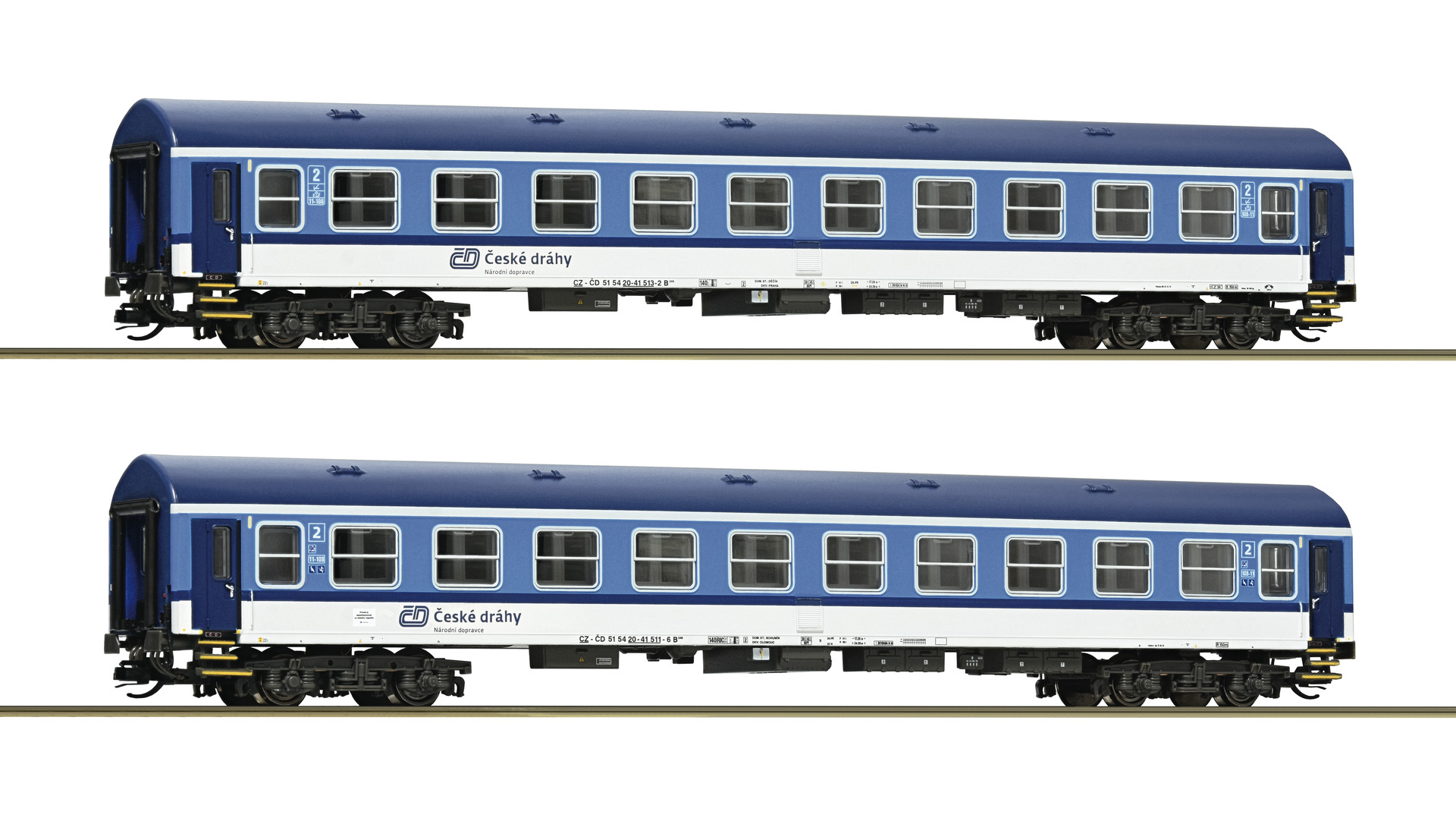 6280020 CD Reisezugwagen-Set 2-tlg. Ep.6