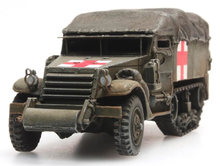 Artitec 387.232 US HALFTRACK M3A1 Ambulance