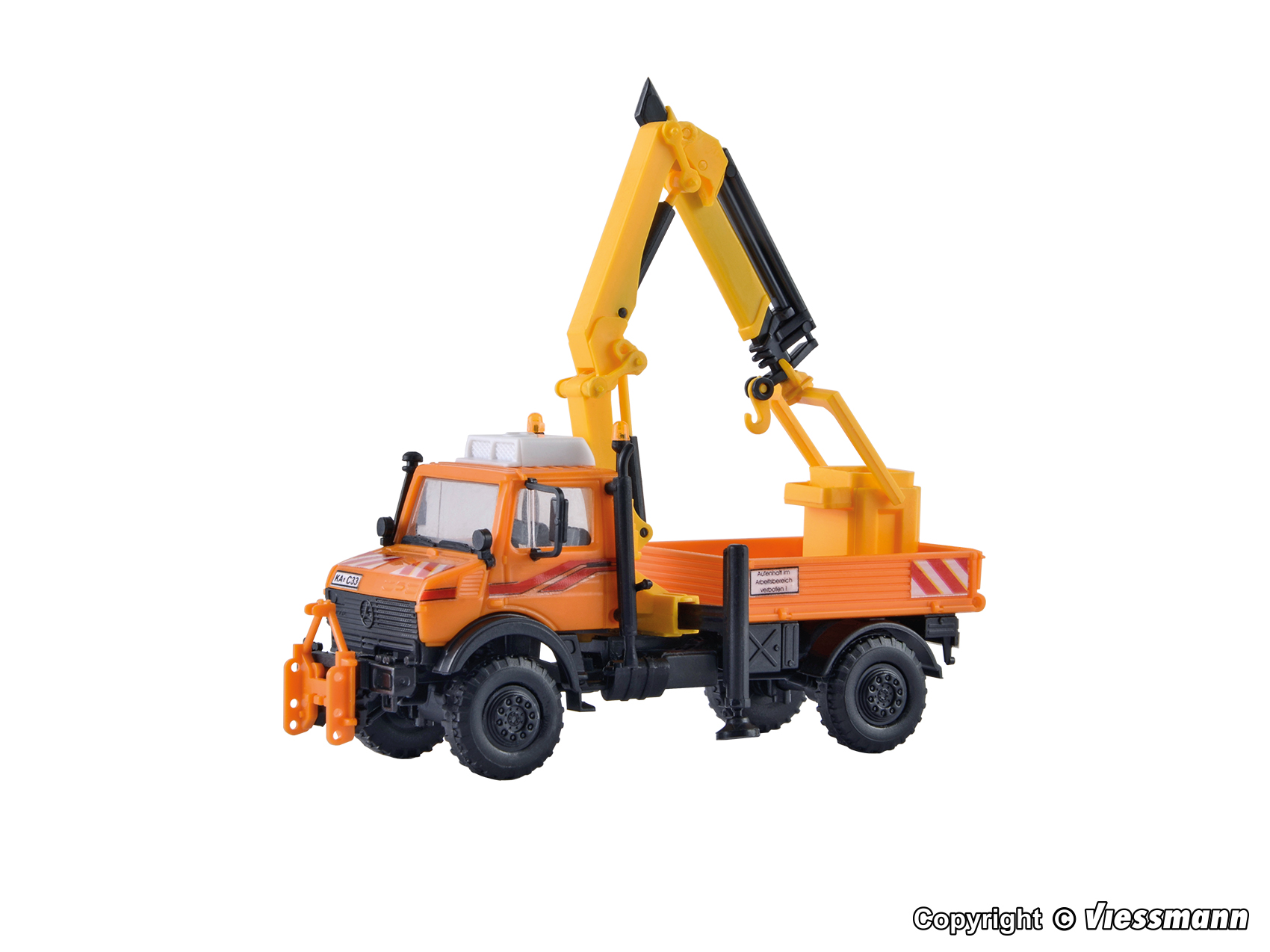 Kibri 15005 MB Unimog Pritsche m. Arbeitskran