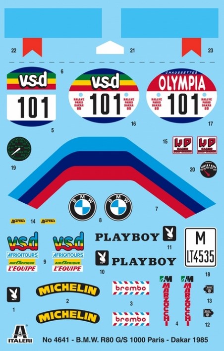 4641 BMW 1000 GS Dakar 1985