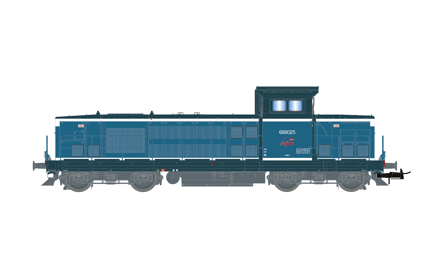 HJ2475S SNCF Infra Diesellok BB 666025 Ep.6