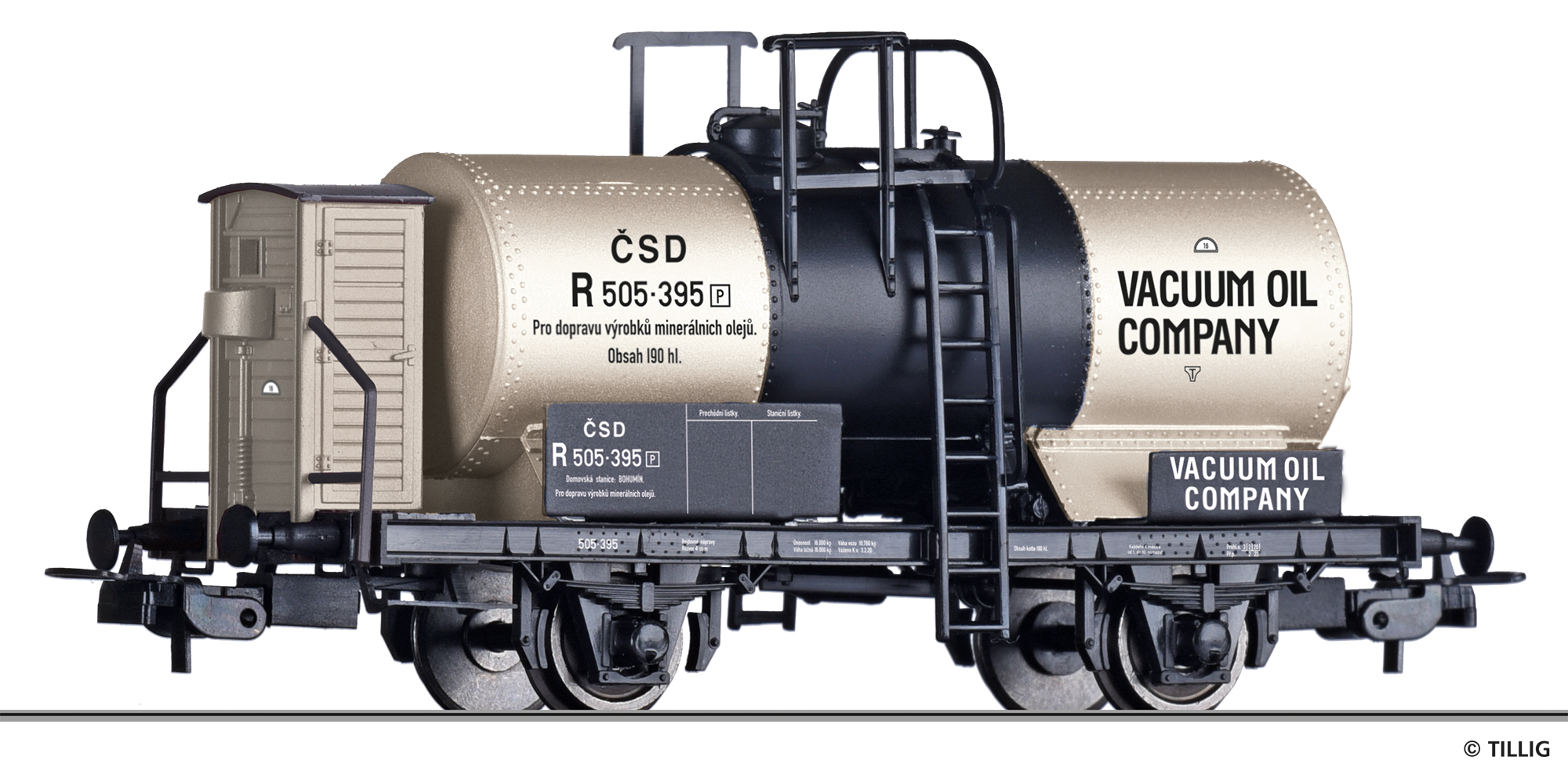 76793 CSD Kesselwagen "VACUUM OIL COMP." Ep.2
