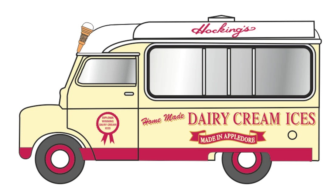 NCA030 Bedford CA Ice Cream Wagen
