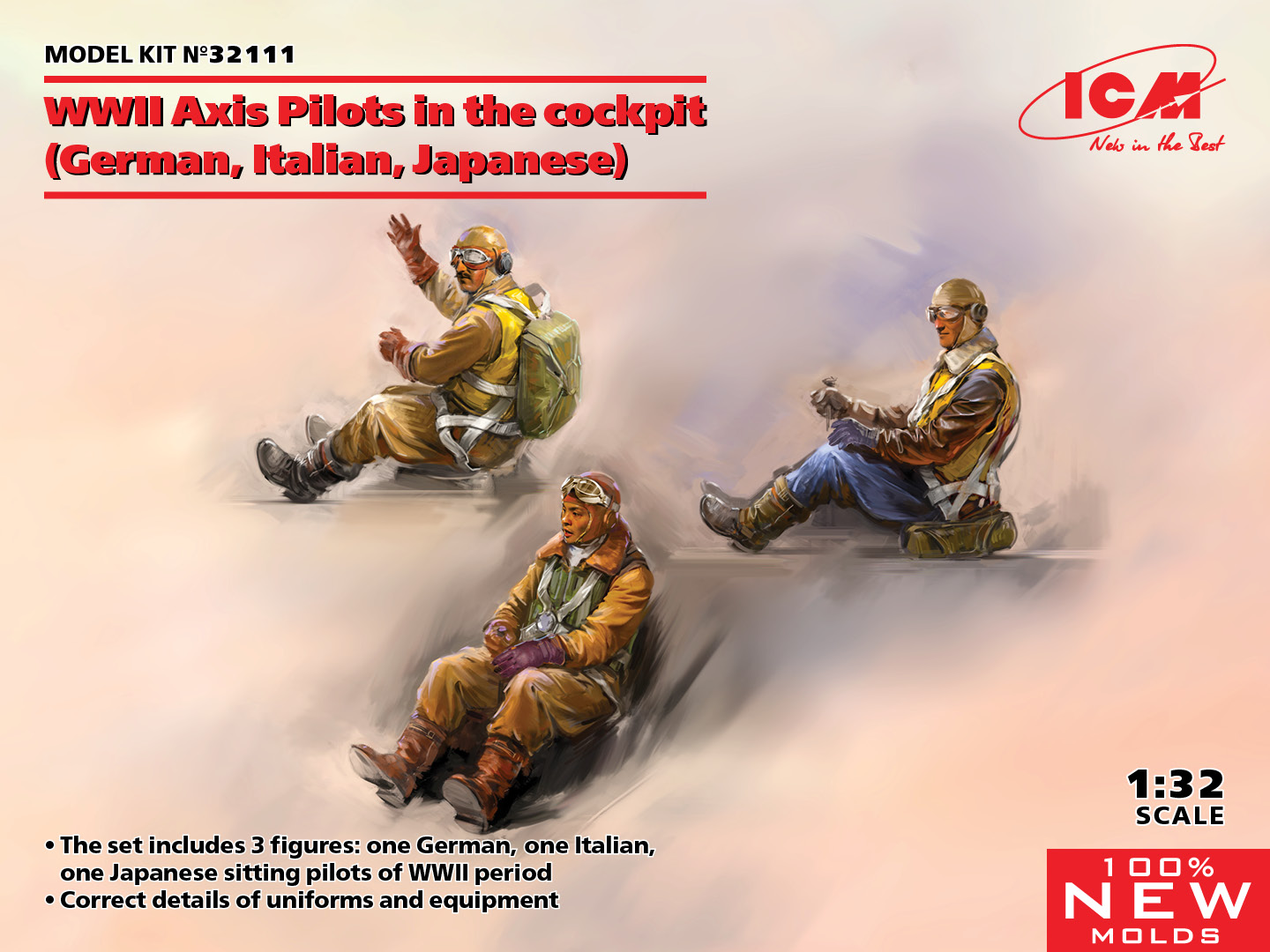 32111 Piloten - Deutsch/Italien/Japan