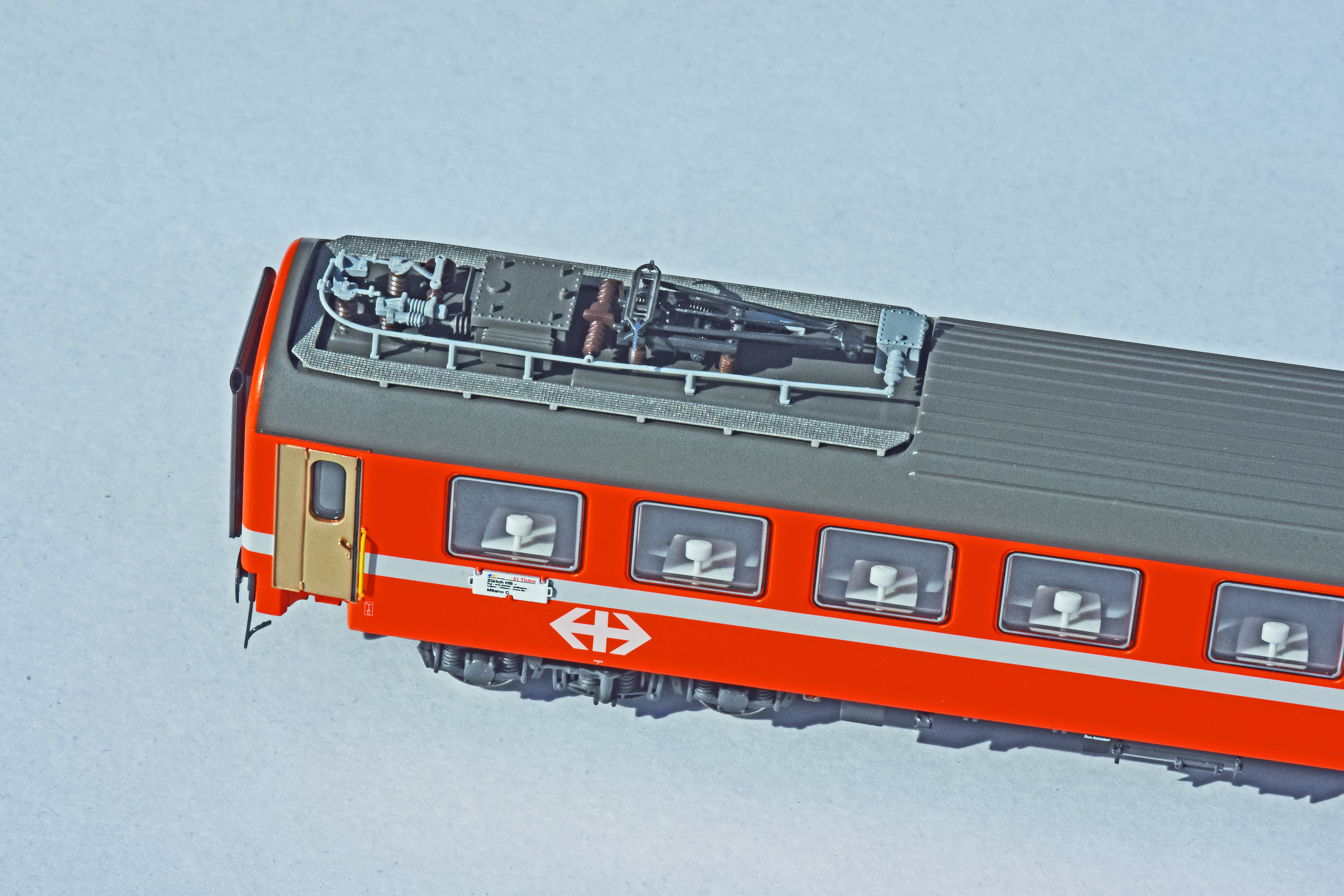 LS Models PI9709 SBB Reisezugwagen-Set EC51/56 3-tlg Ep.4