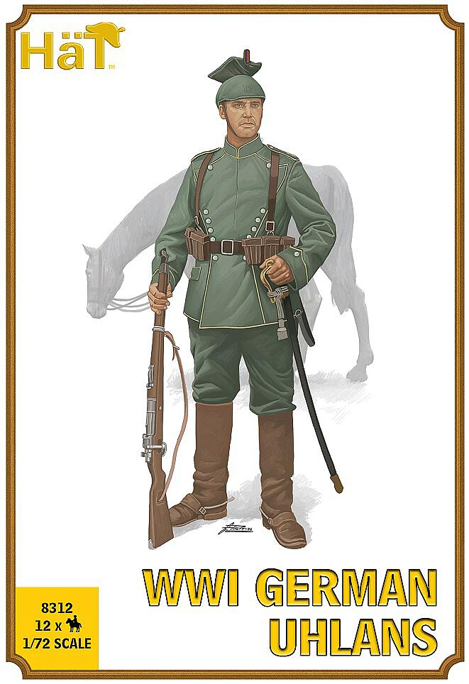 8312 WWI deutsche Ulanen
