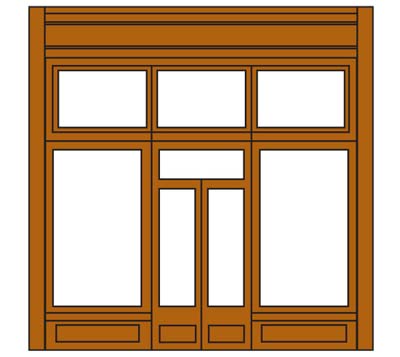DPM30161 Street Level Entry Door, 4 St.