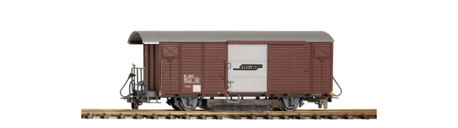 Bemo 2282159 RhB Schienenreinigungswagen D2 4079