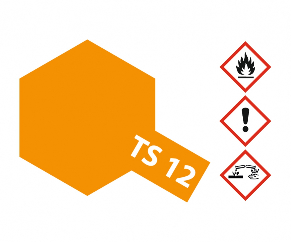 85012 TS12 - Spray orange 100ml (gl)