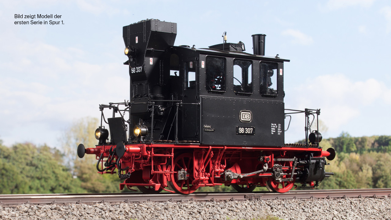 KM1 109837 DB Dampflok BR 98 307 Ep.V