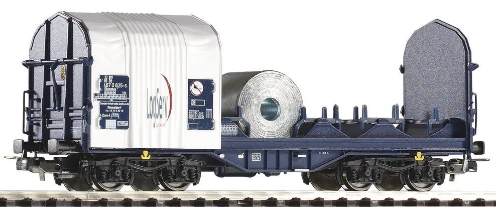Piko 54396 DB LogServ Schiebeplanewagen Ep.5
