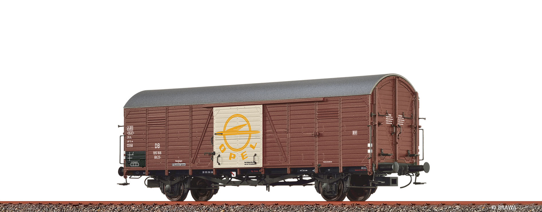 50478 DB ged. Güterwagen Glt23 "Opel" Ep.3