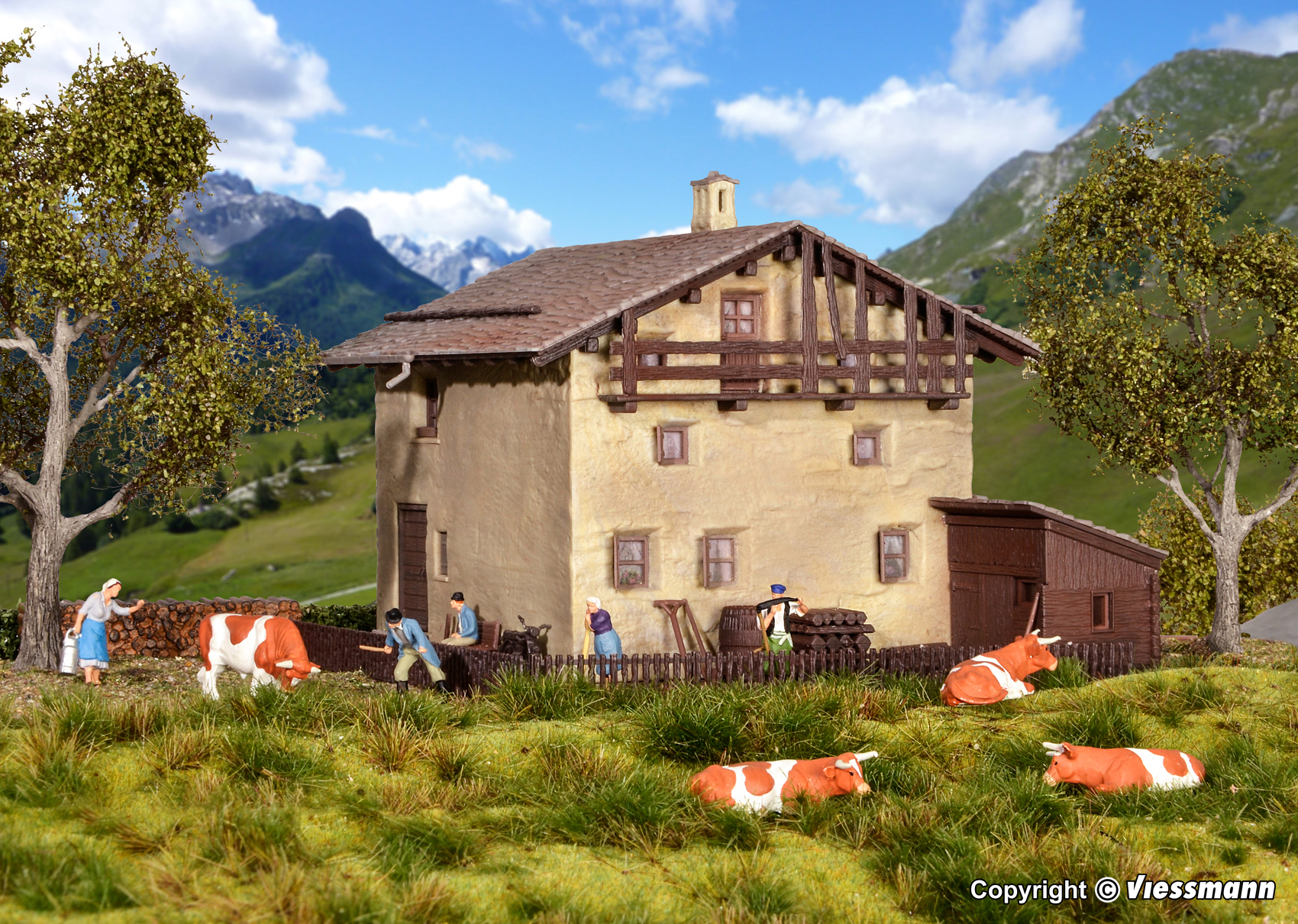 Kibri 38812 Berghaus Sils in Grevasalvas