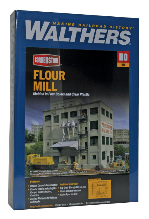 Walthers 3026 Flour Mill