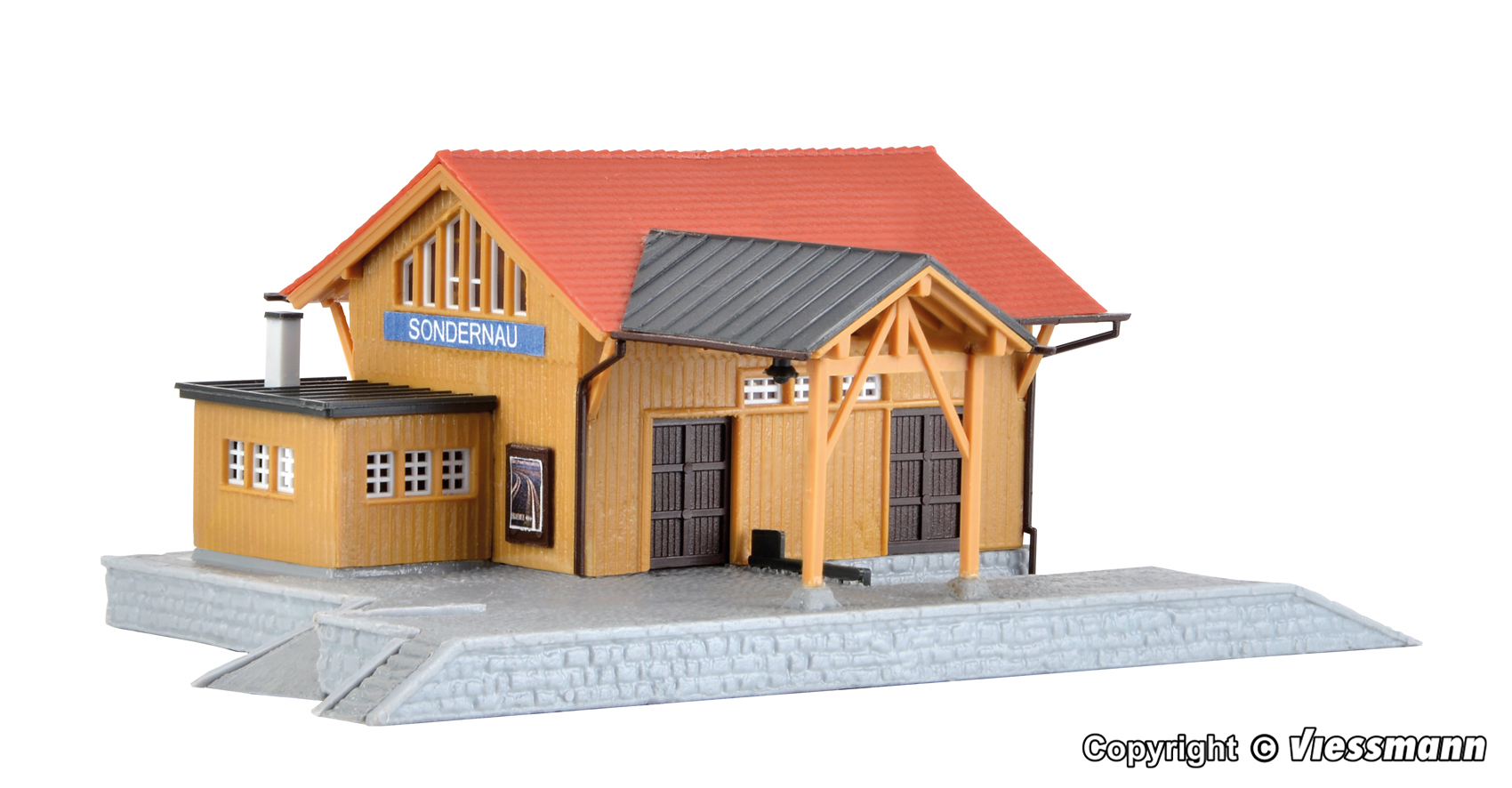 Kibri 37804 Güterschuppe Sondernau