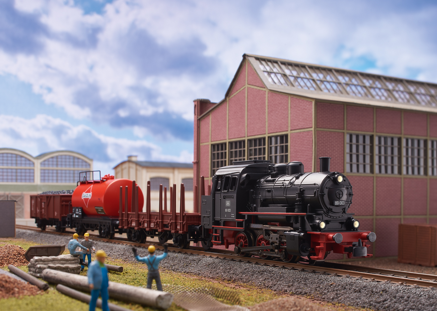 Märklin 29890 Dig.-Startpackung Güterzug mit BR 89.0