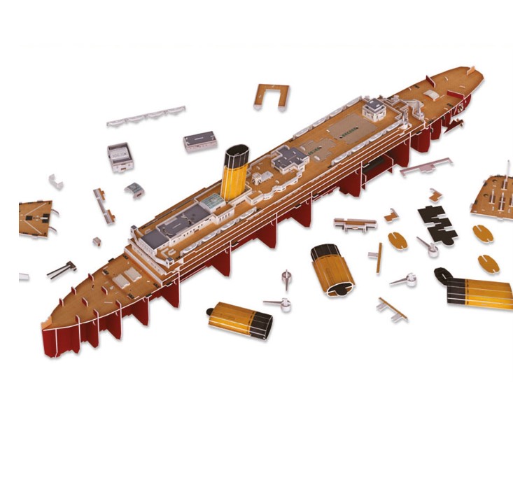 00154 3D Puzzle LED - RMS Titanic