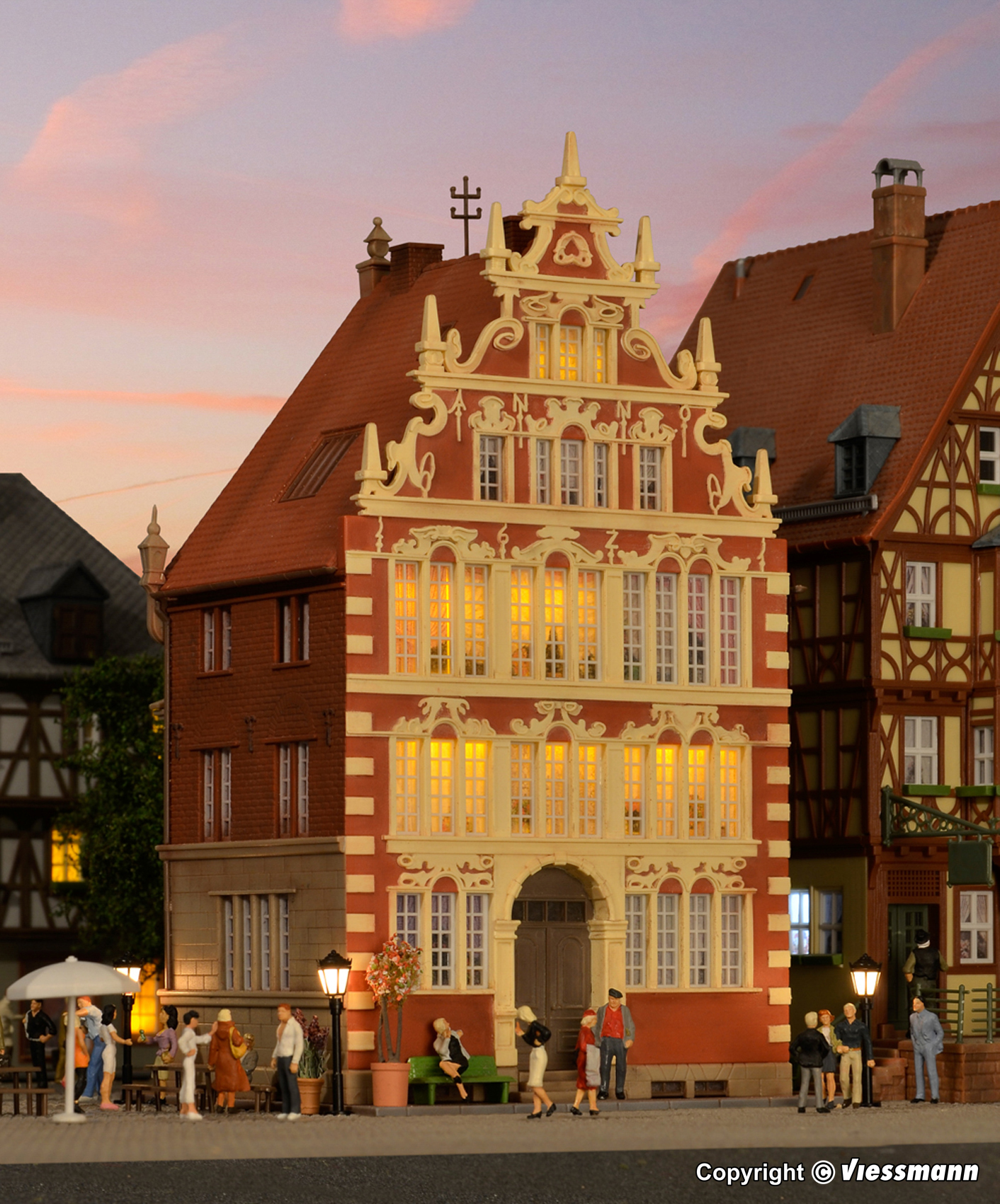 Kibri 38377 Patrizierhaus in Stade