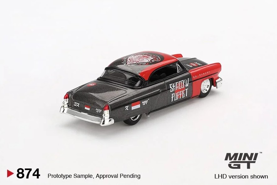MiniGT MGT00874-BL MiniGT: Lincoln Capri HotRod Shadow Pupp
