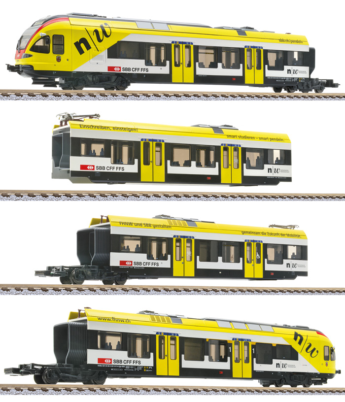 133863 SBB Triebzug FLIRT RABe 521 4-tlg. Ep.6